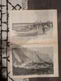 Harper’s Weekly September 3 1887 – In Pursuit of Colorow Ute War Cover, Castle Garden Centerfold, Camden Maine, Complete Issue