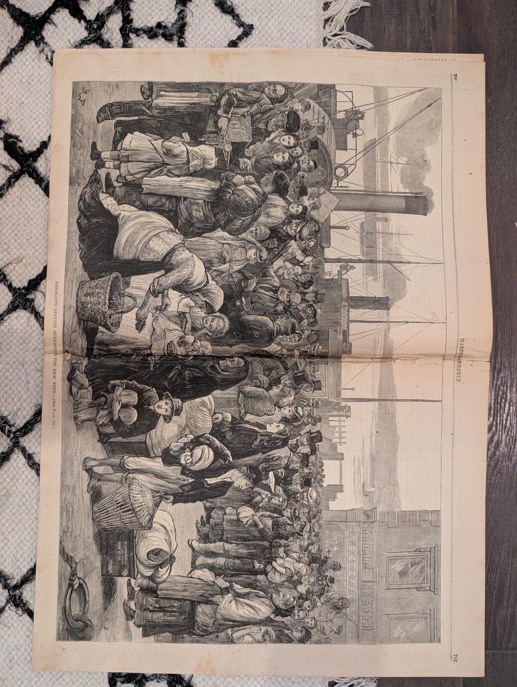 1874 Irish Emigrants Queenstown, Brigham Young's Wives, Nast — Sep 26