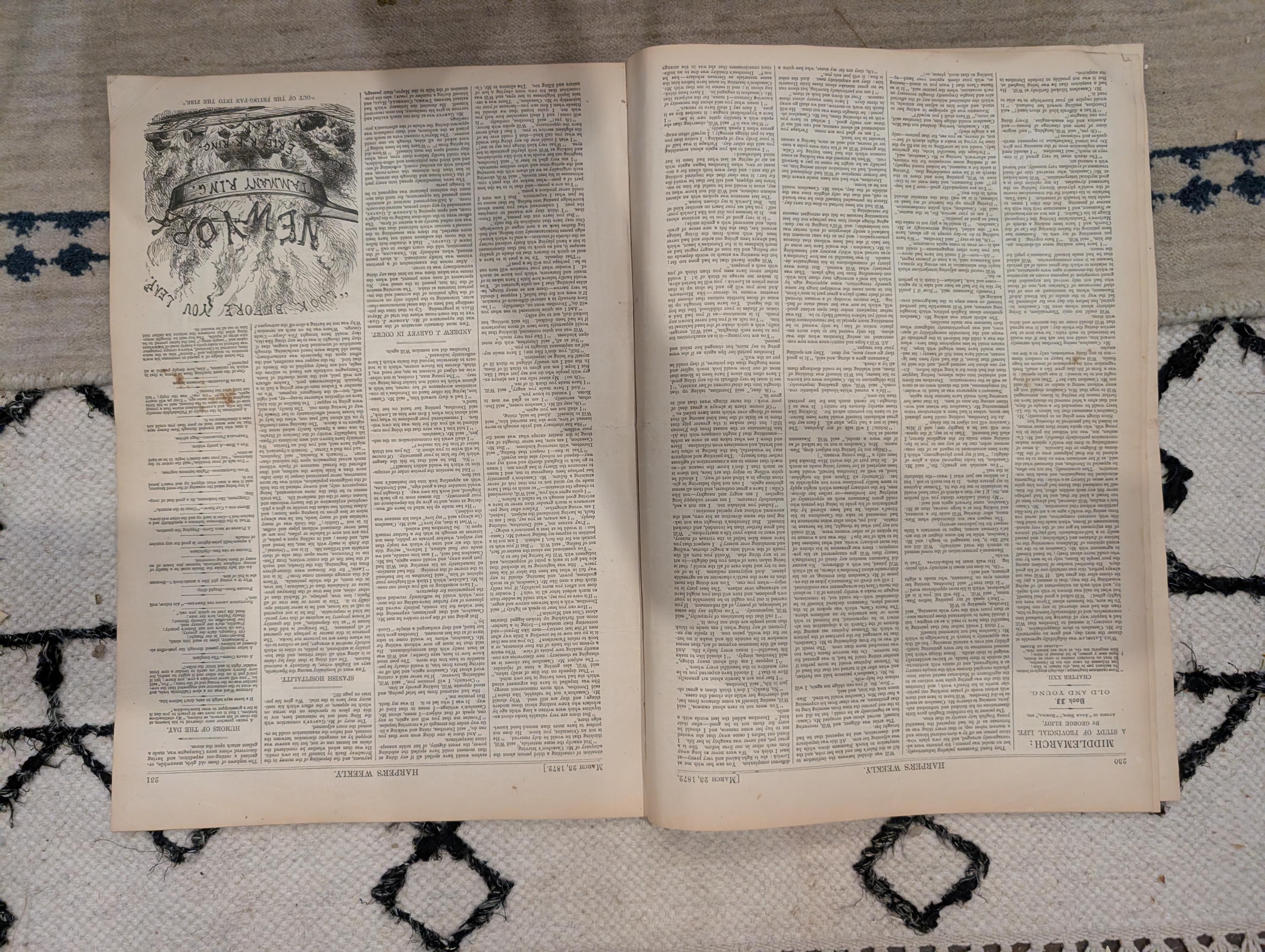 1872 Wagga-Wagga Tichborne Case Harper's Weekly March 23 Thomas Nast