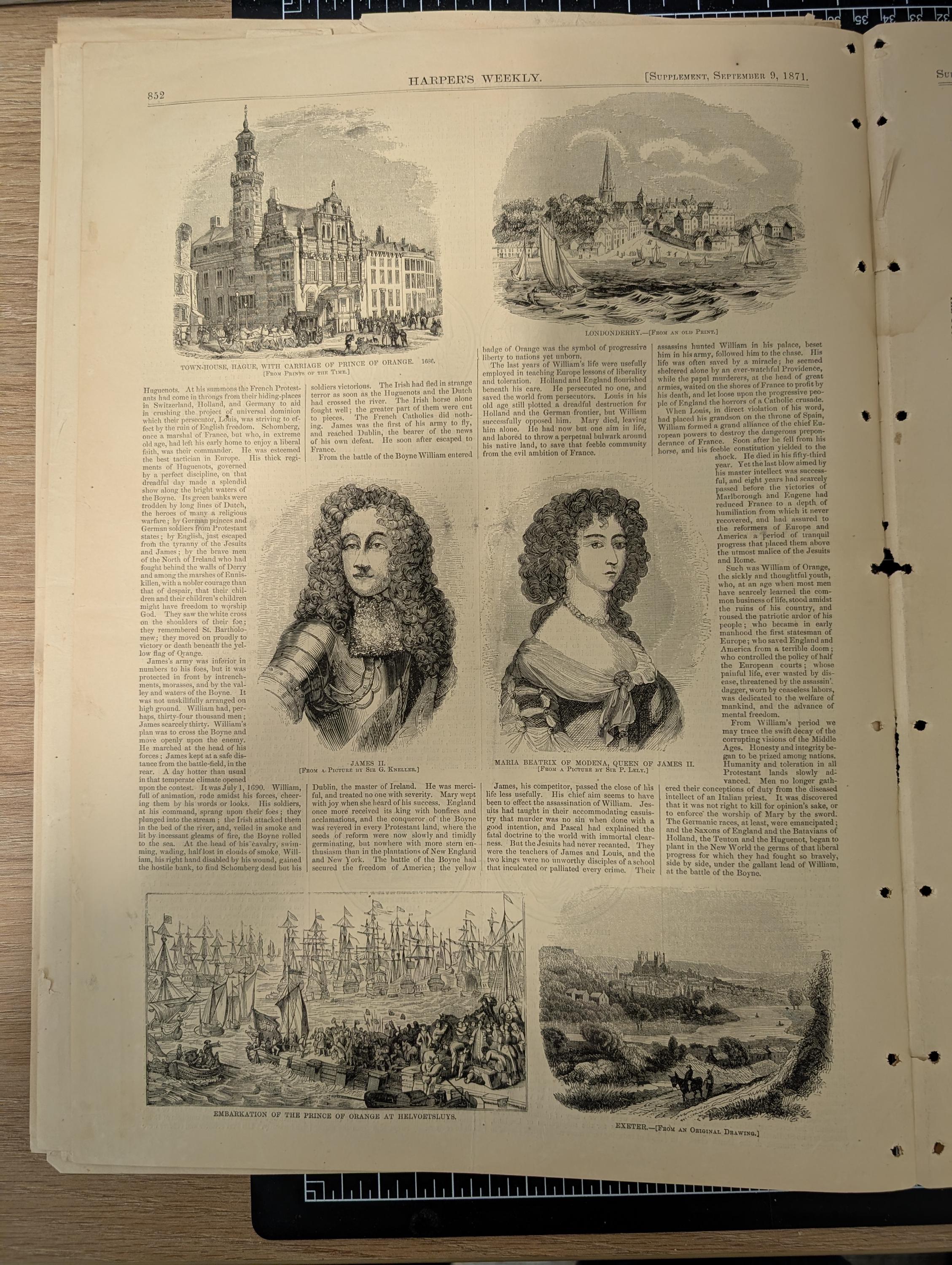 Harper’s Weekly – September 9, 1871 | United Italy Cover, Standing Buffalo Sioux, Korean Expedition, Tammany Hall | Complete w/ Supplement