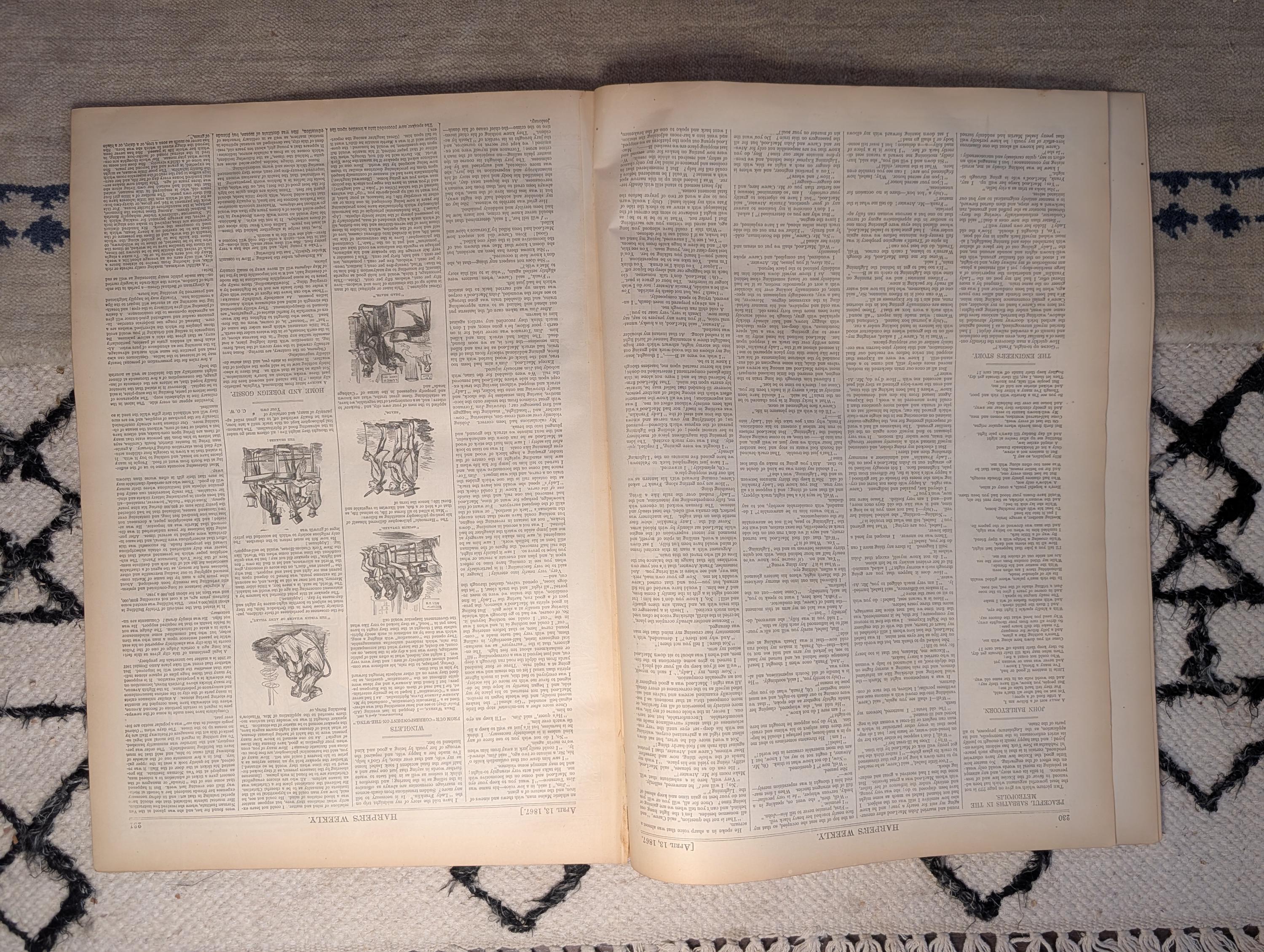 1867 Black Soldier Votes — Nast "We Accept the Situation," Peabody Fund — Apr 13