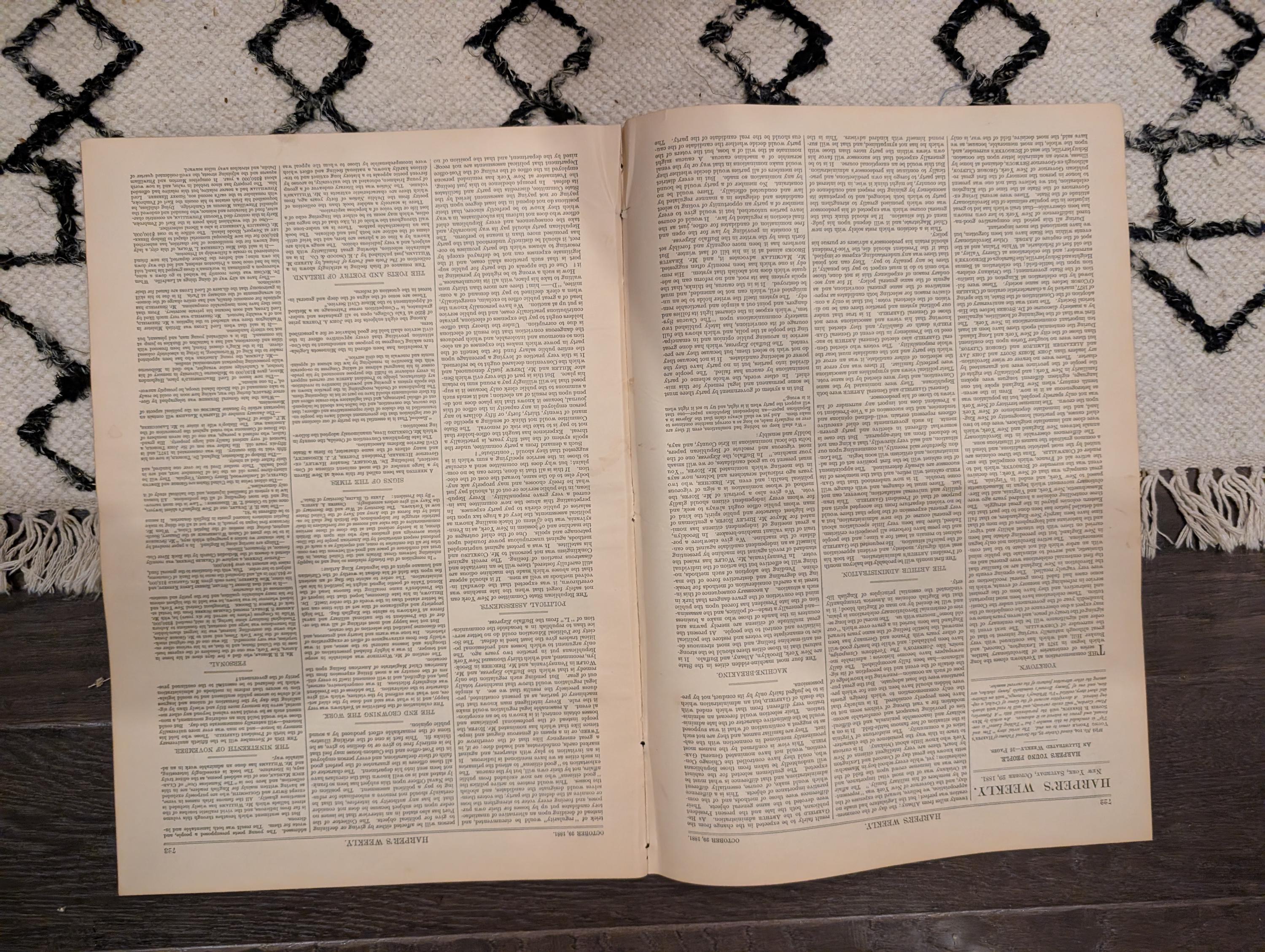 1881 Yorktown Centennial Military Review, Egyptian Priest, Atlanta Cotton Expo — Oct 29
