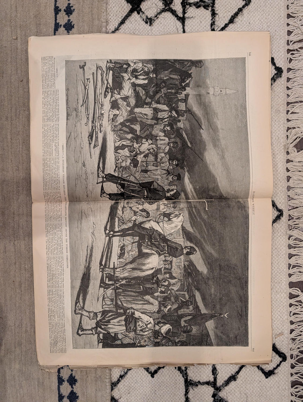 1877 Custer Funeral West Point, Bulgarian Village, Nast — Oct 27