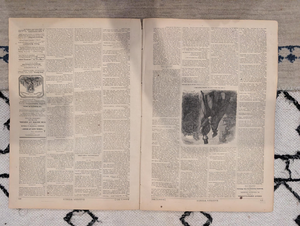 1861 Battle of Bull Run Harper's Weekly August 03 Mississippi Wildcats McClellan