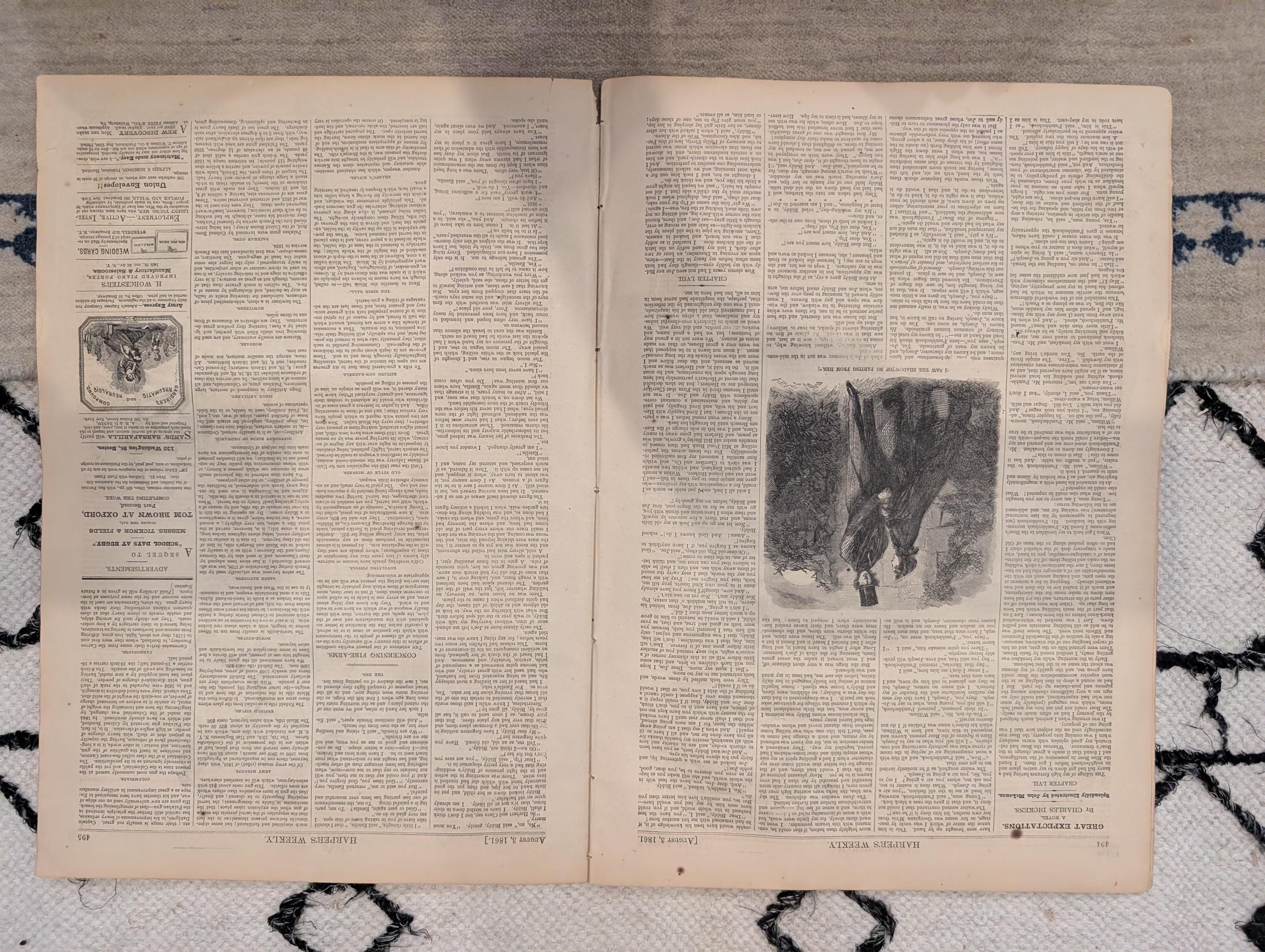 1861 Battle of Bull Run Harper's Weekly August 03 Mississippi Wildcats McClellan