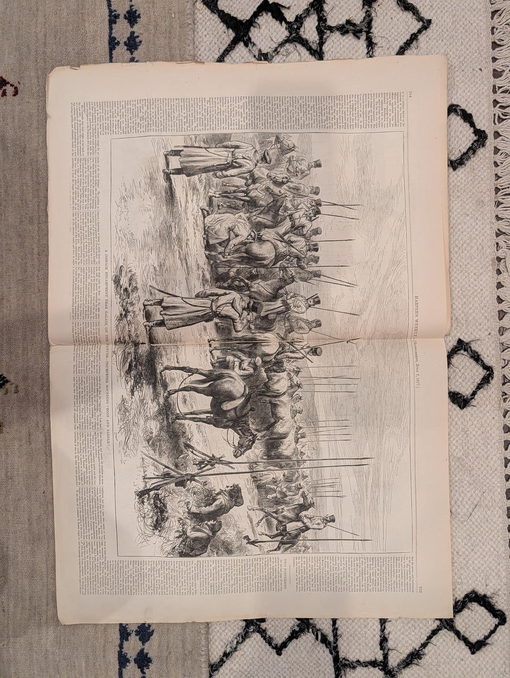 1877 Molly Maguires Hanged, Nast Liberty Morgue, Cossack Camp — Jul 7