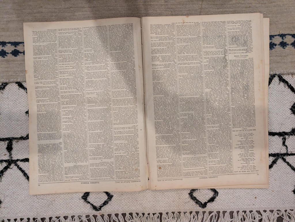 1872 Ku Klux Klan Harper's Weekly January 27 Mormons Brigham Young