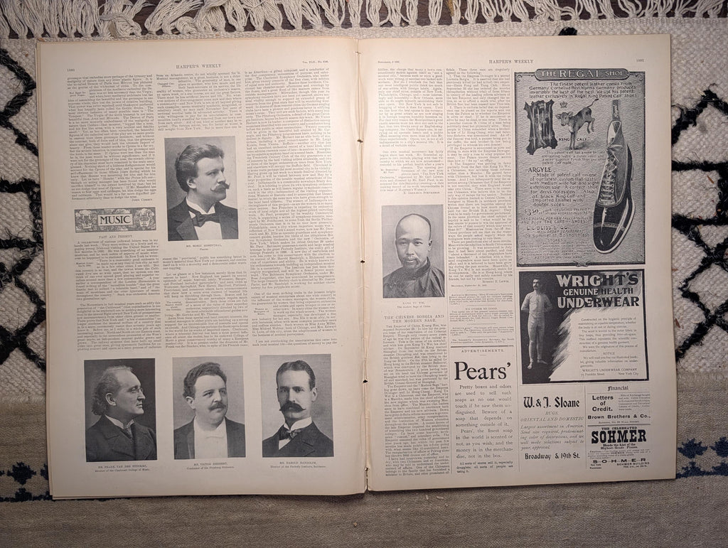 1898 Independence Hall Restored, Hobson & Merrimac Crew, Peace Jubilee — Nov 5