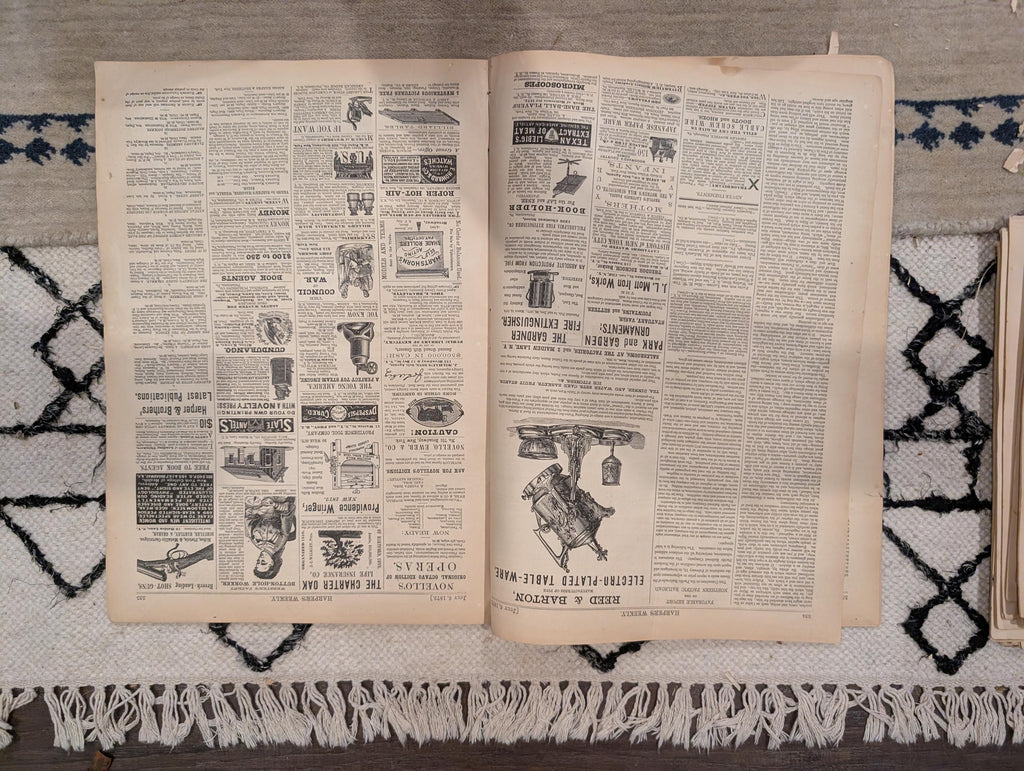 1872 Central Synagogue NYC Harper's Weekly July 06 Winslow Homer Making Hay