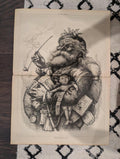 1881 Harper’s Weekly – Thomas Nast “Merry Old Santa Claus” Iconic Vintage Santa • Original Newspaper • VG+ Condition