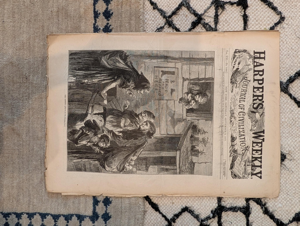 1877 Alma-Tadema Centerfold, Clamming Long Island, Rubens — Sep 8