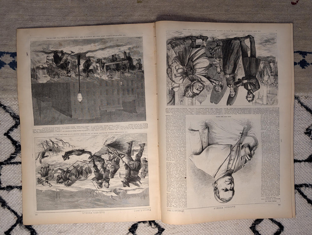 1867 Thomas Nast Tammany Hall Cartoon, N.P. Willis Obituary, Pope — Feb 9