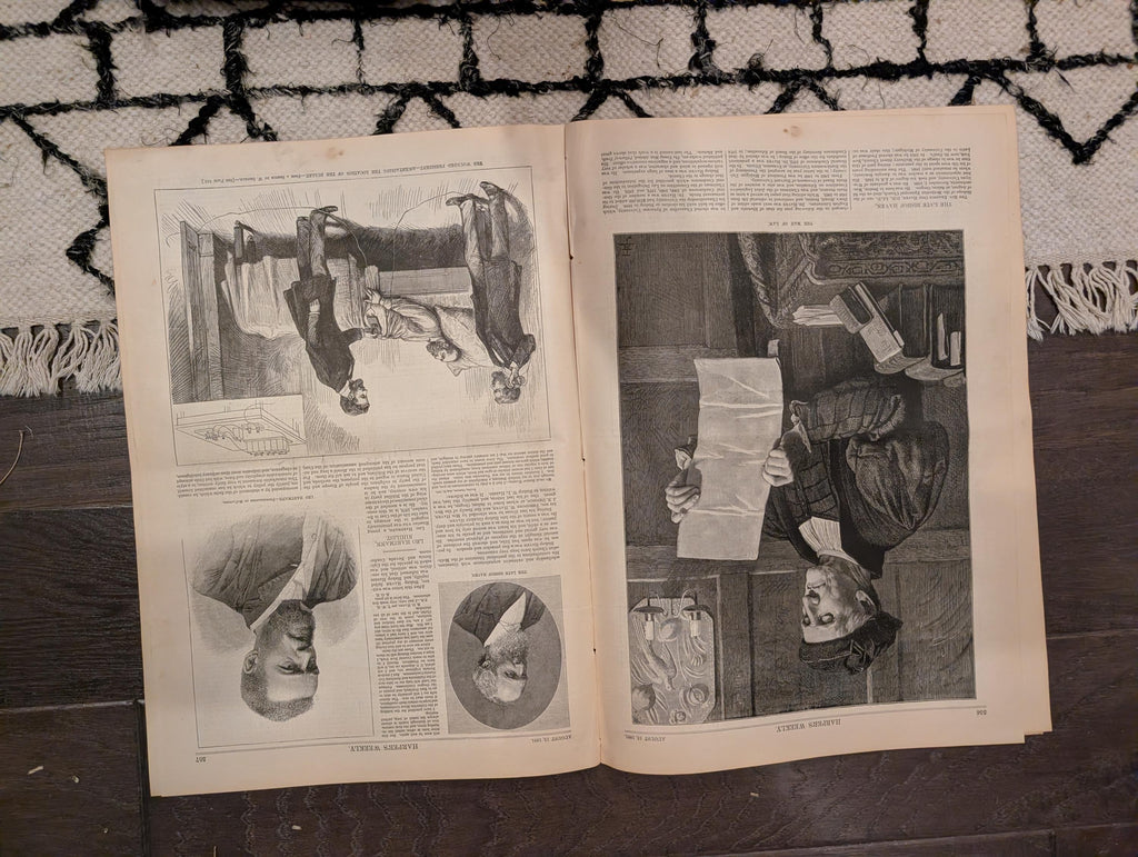 1881 Longshoremen NYC, Garfield Bullet Located, Hunter's Point Caldron, Nast — Aug 13