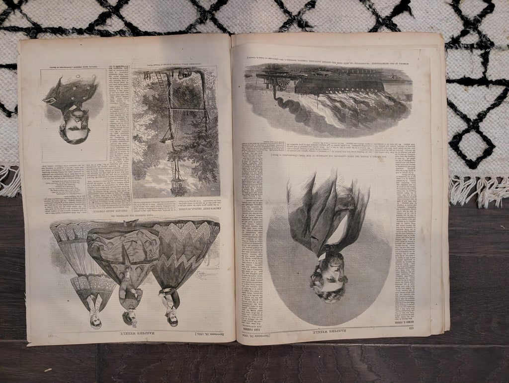 1864 Thomas Nast Blessings of Victory Harper's Weekly September 24 John Morgan