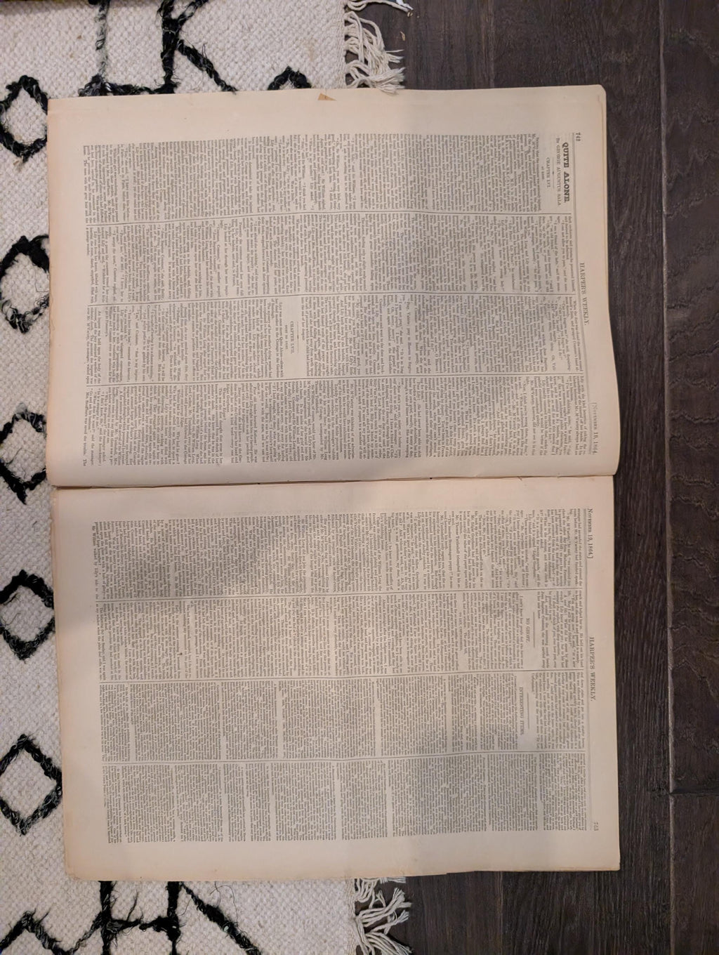 1864 Destruction of the Albemarle Harper's Weekly November 19 Petersburg Fort Capture