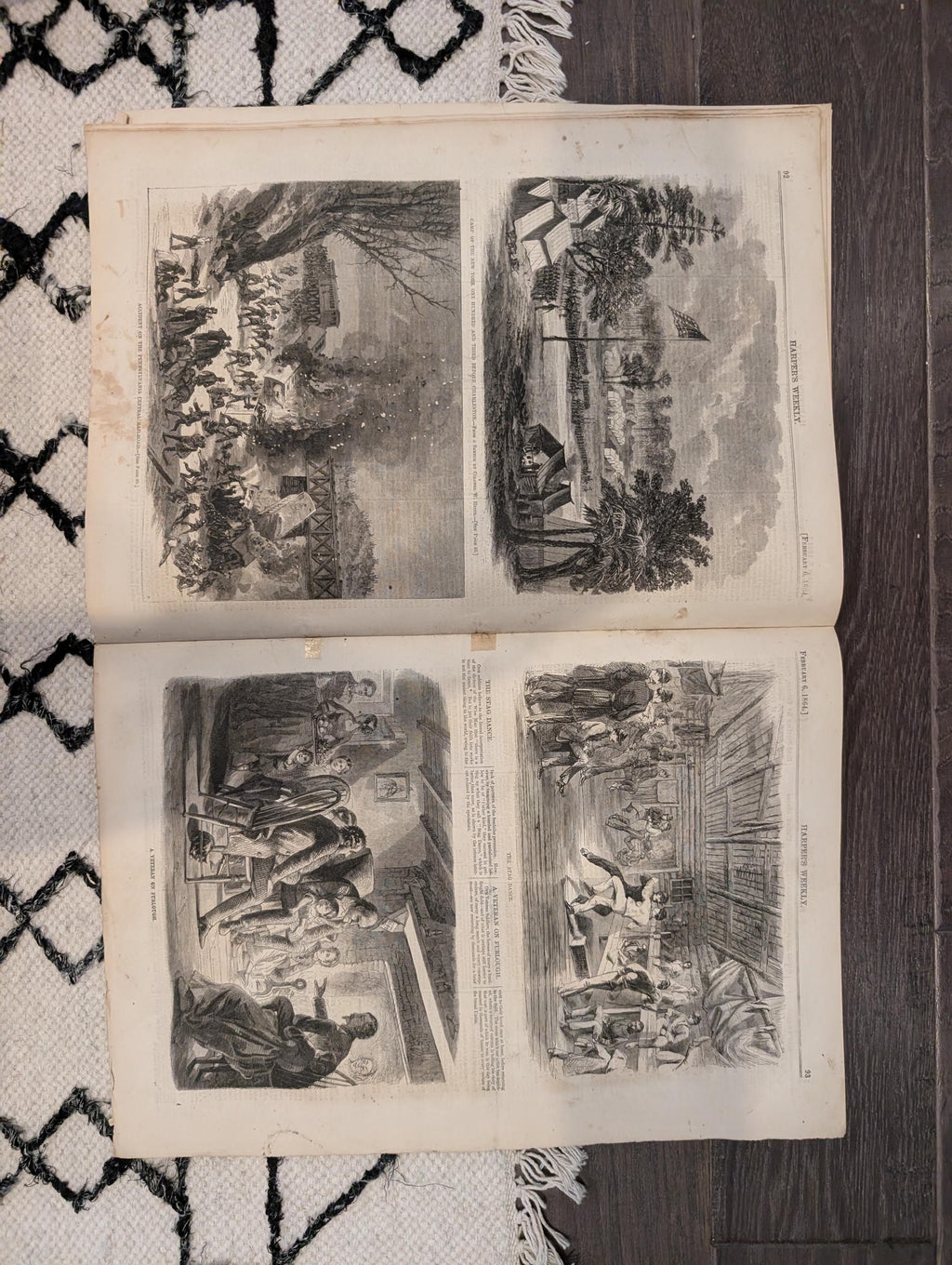 Harper's Weekly 1864 Winslow Homer Feb 06 Thomas Nast John Clem