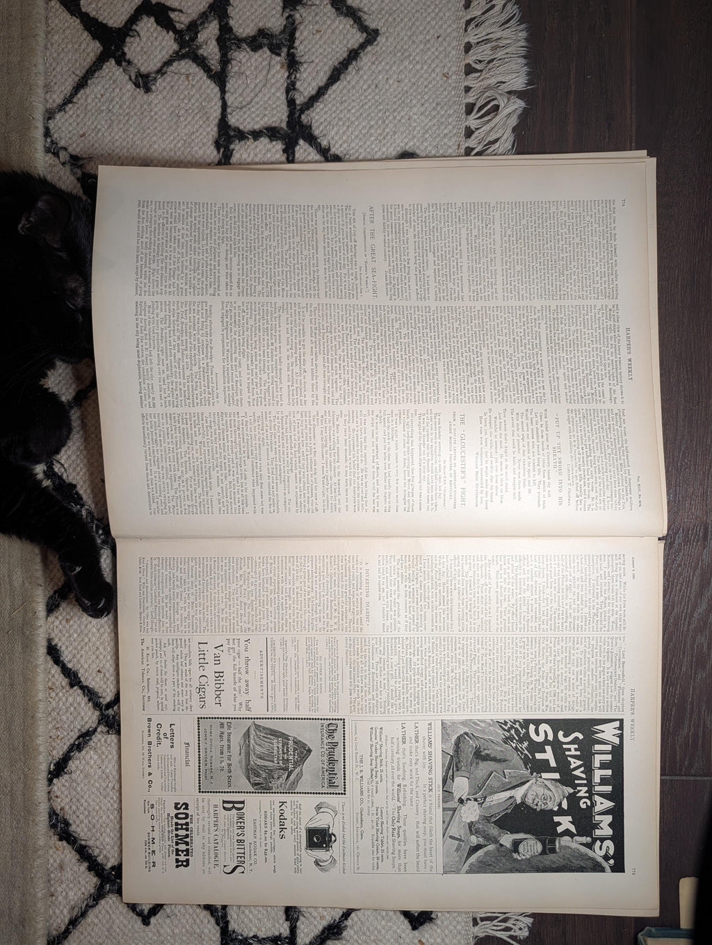 1898 Frederic Remington "Storming of San Juan" Centerfold — Aug 6