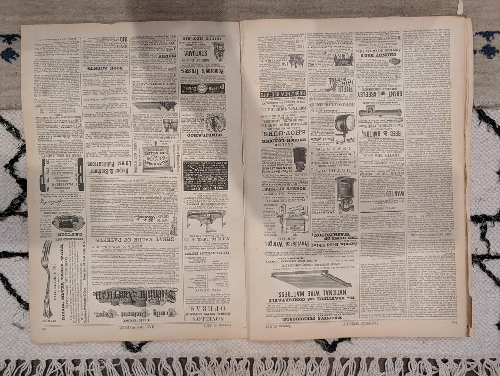 1872 Nast Conspiracy Harper's Weekly Oct 12 Reconstruction Violence
