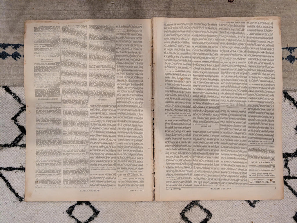 1872 Boss Tweed Thomas Nast Harper's Weekly January 06 Tammany Hall