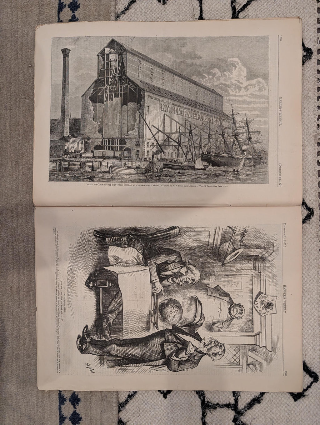 1877 Osman Pasha Plevna, Masquerade Ball, Nast, Victor Hugo — Dec 22