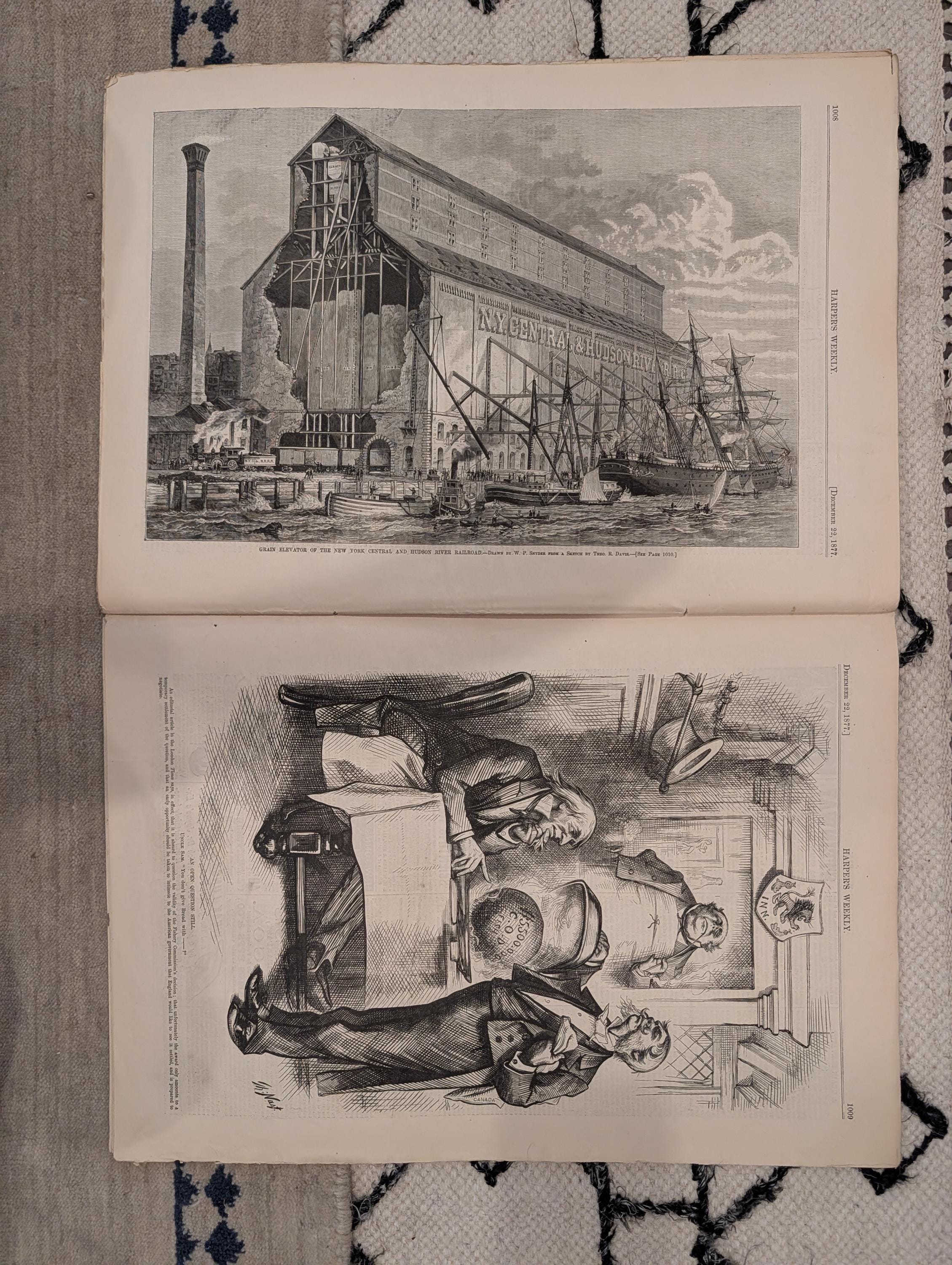 1877 Osman Pasha Plevna, Masquerade Ball, Nast, Victor Hugo — Dec 22