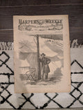 1864 Grant at Headquarters Harper's Weekly July 16 Thomas Nast Our Flag