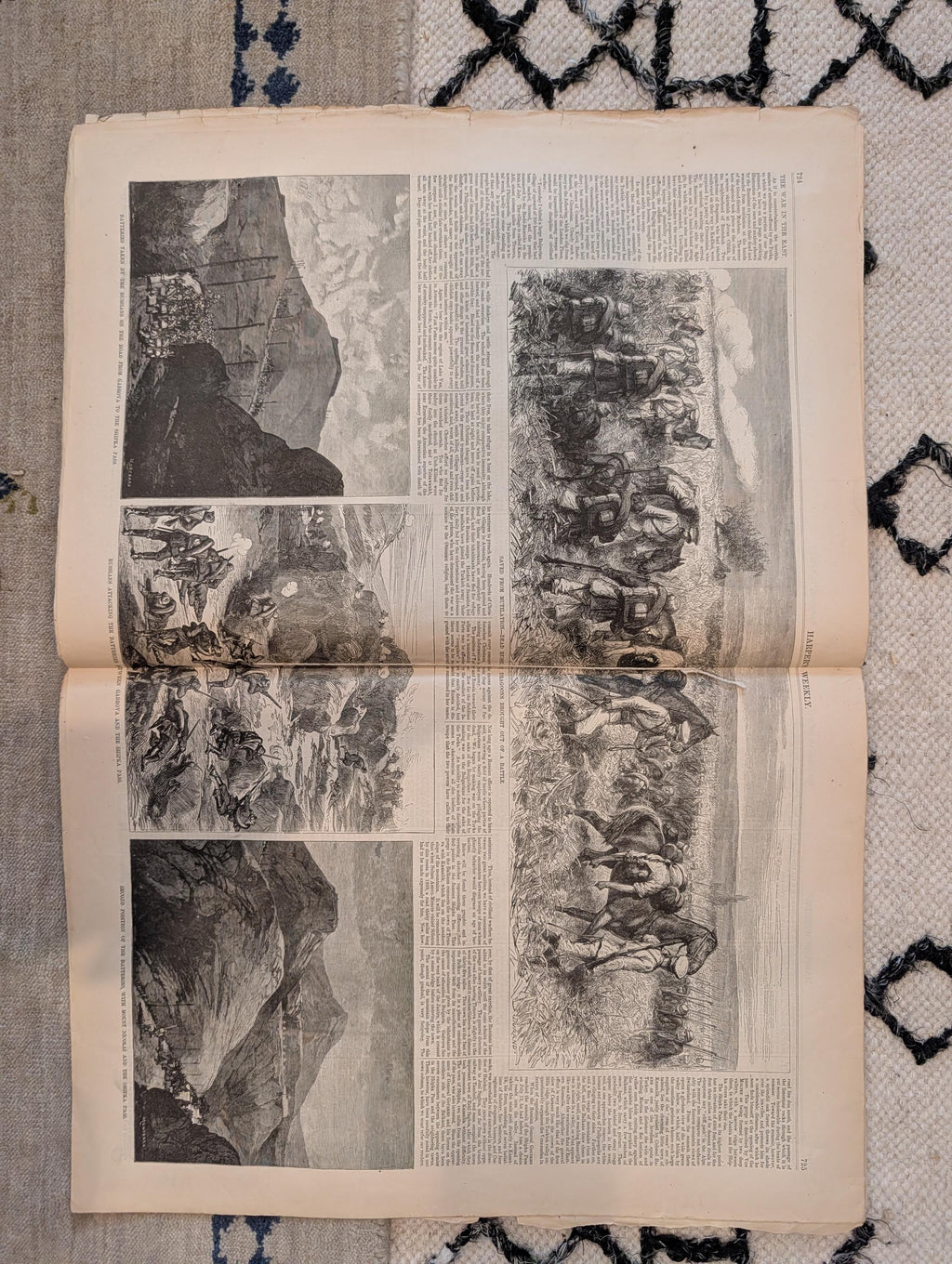 1877 Brigham Young Obituary, Cossacks vs. Bashi-Bazouks, Shumla — Sep 15