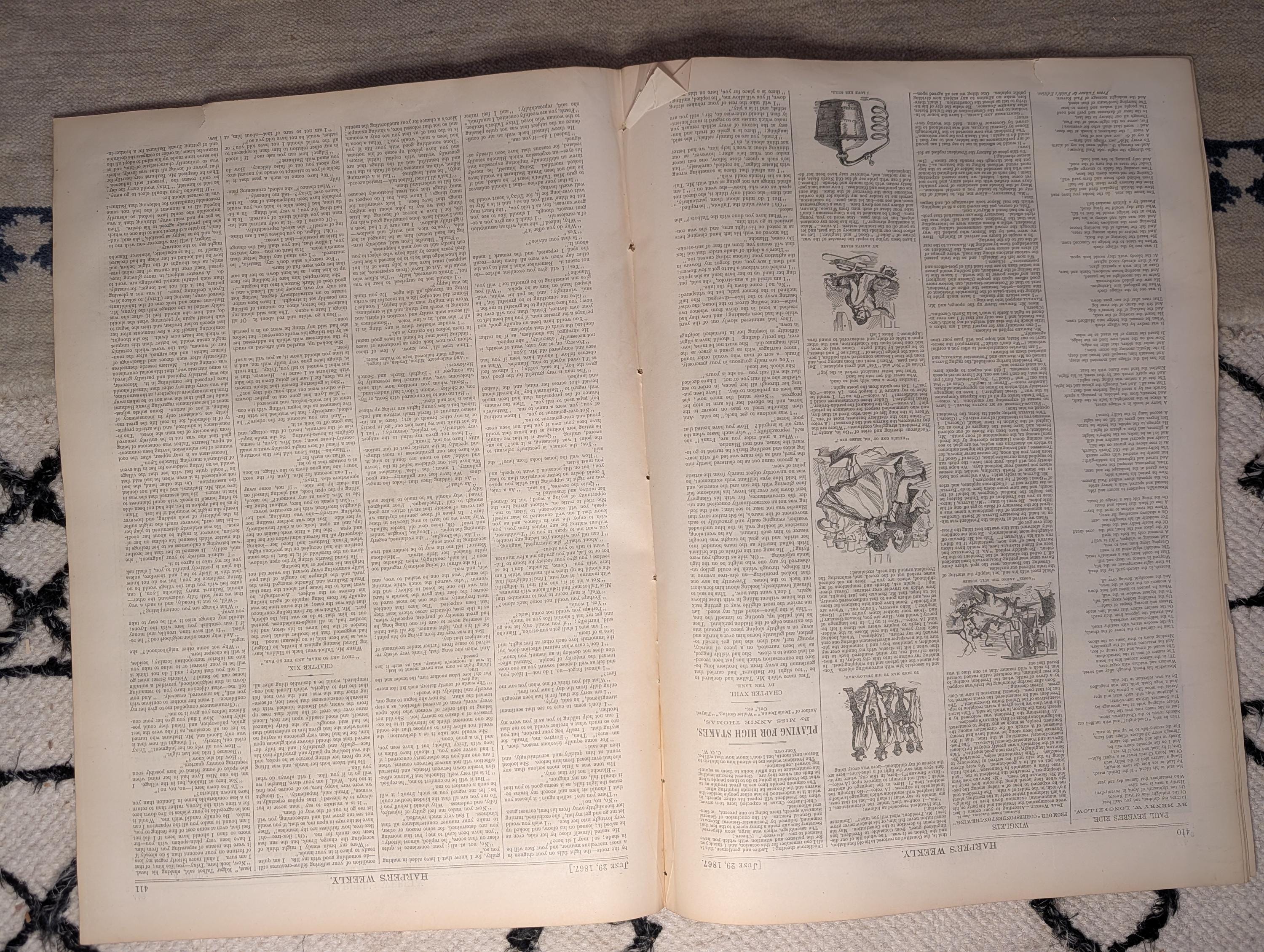 1867 Paul Revere's Ride & Poem, Custer's Scouts, Surratt Lincoln Trial — Jun 29