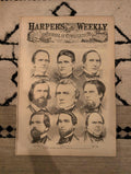 1861 Alabama Delegation Secession Harper's Weekly Feb 09 Montgomery Map