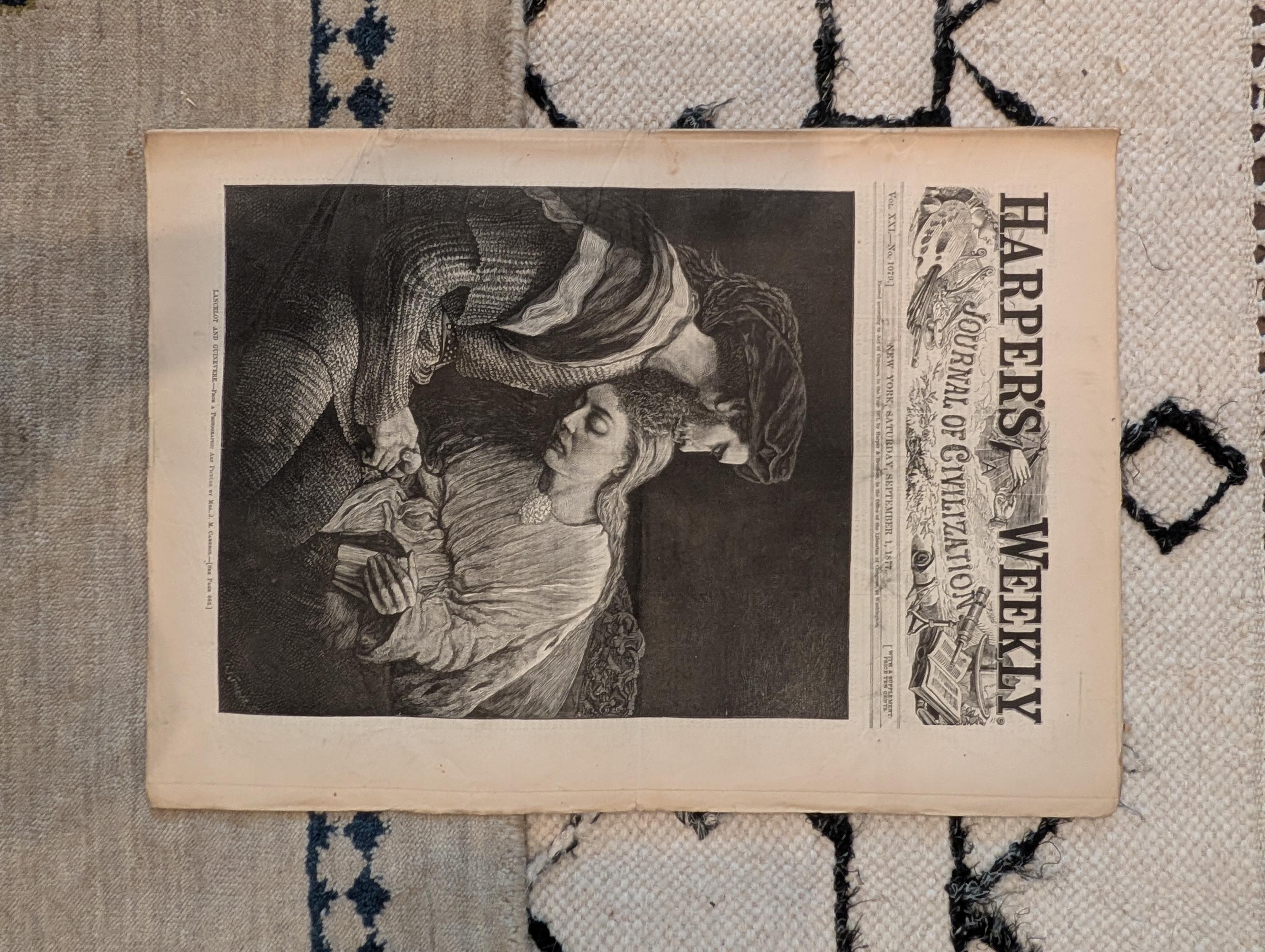 1877 Chief Joseph Nez Perce Portrait, Around-the-World Steamship — Sep 1