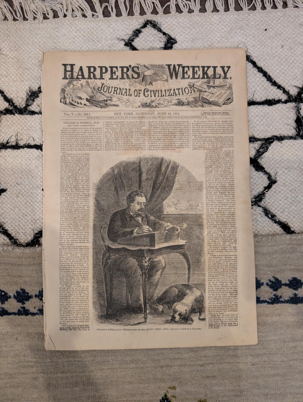 1861 Indiana Volunteers Harper's Weekly June 22 National Zouaves Sandy Hook