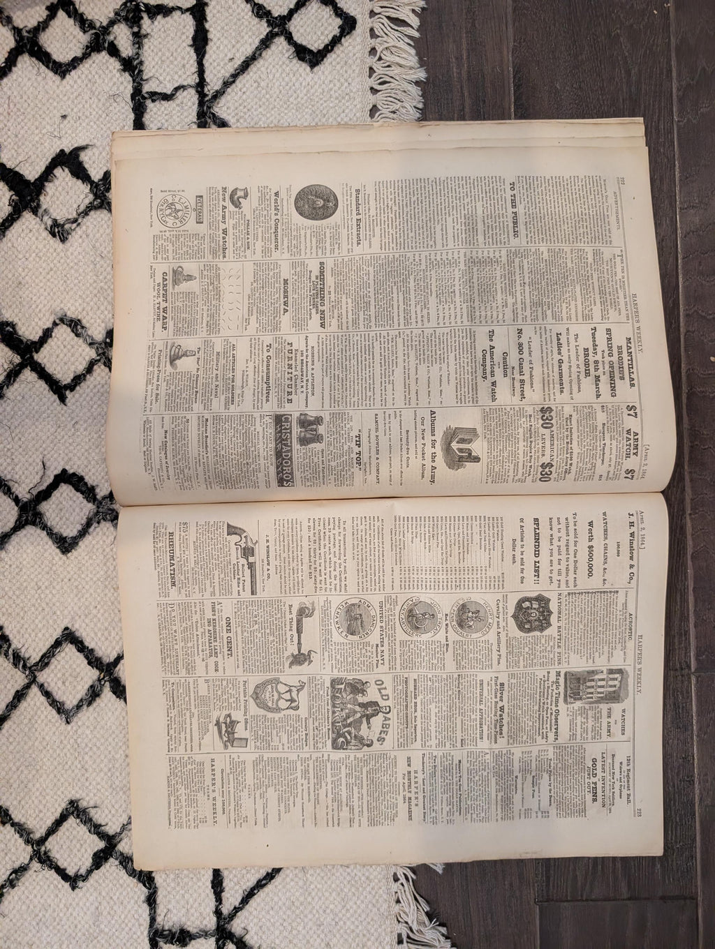 Harper's Weekly 1864 April Fool's Day April 02 Thomas Nast Sherman