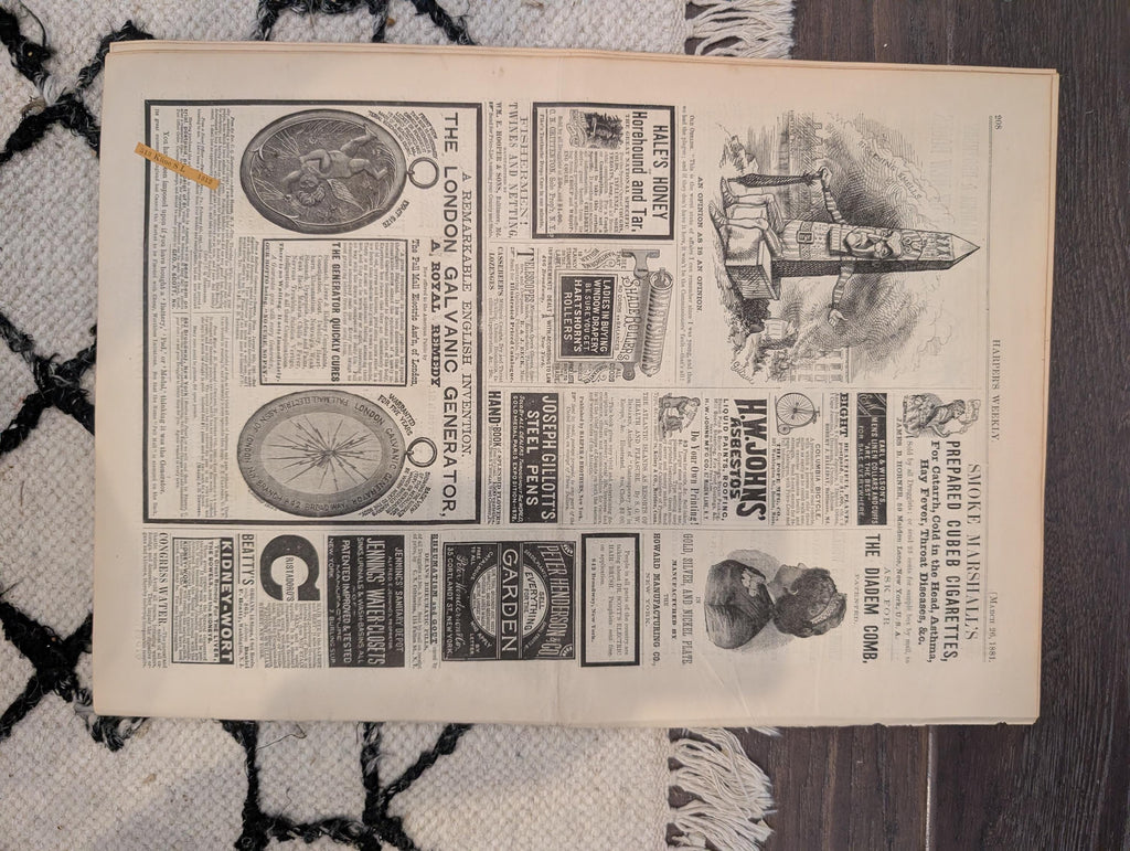 1881 Czar Alexander II Assassinated, Garfield Cabinet, Glasgow Cathedral — Mar 26
