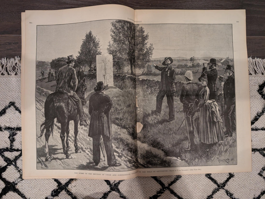 HARPER’S WEEKLY — July 16, 1887, Coney Island Front Page • “Art and Nature at the West End of Coney Island” • Montgomery, Alabama Supplement