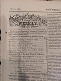 1874 Woodhull & Claflin's Weekly — Victoria Woodhull, Free Love — Dec 5