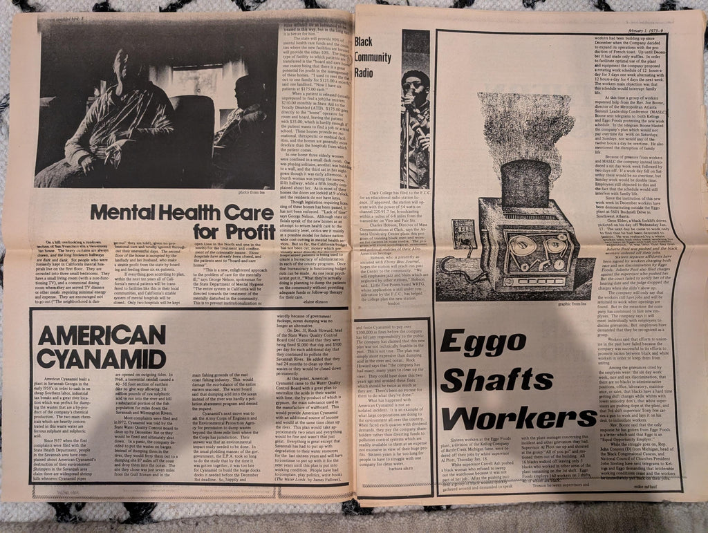 The Great Speckled Bird | February 1, 1973 | Underground Newspaper | Charley Pride Interview, Vietnam War, Abortion Rights, Bo Diddley