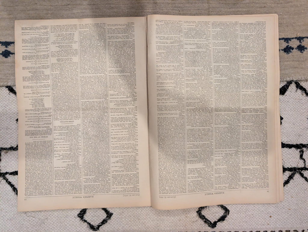 1872 Ku Klux Klan Harper's Weekly January 27 Mormons Brigham Young