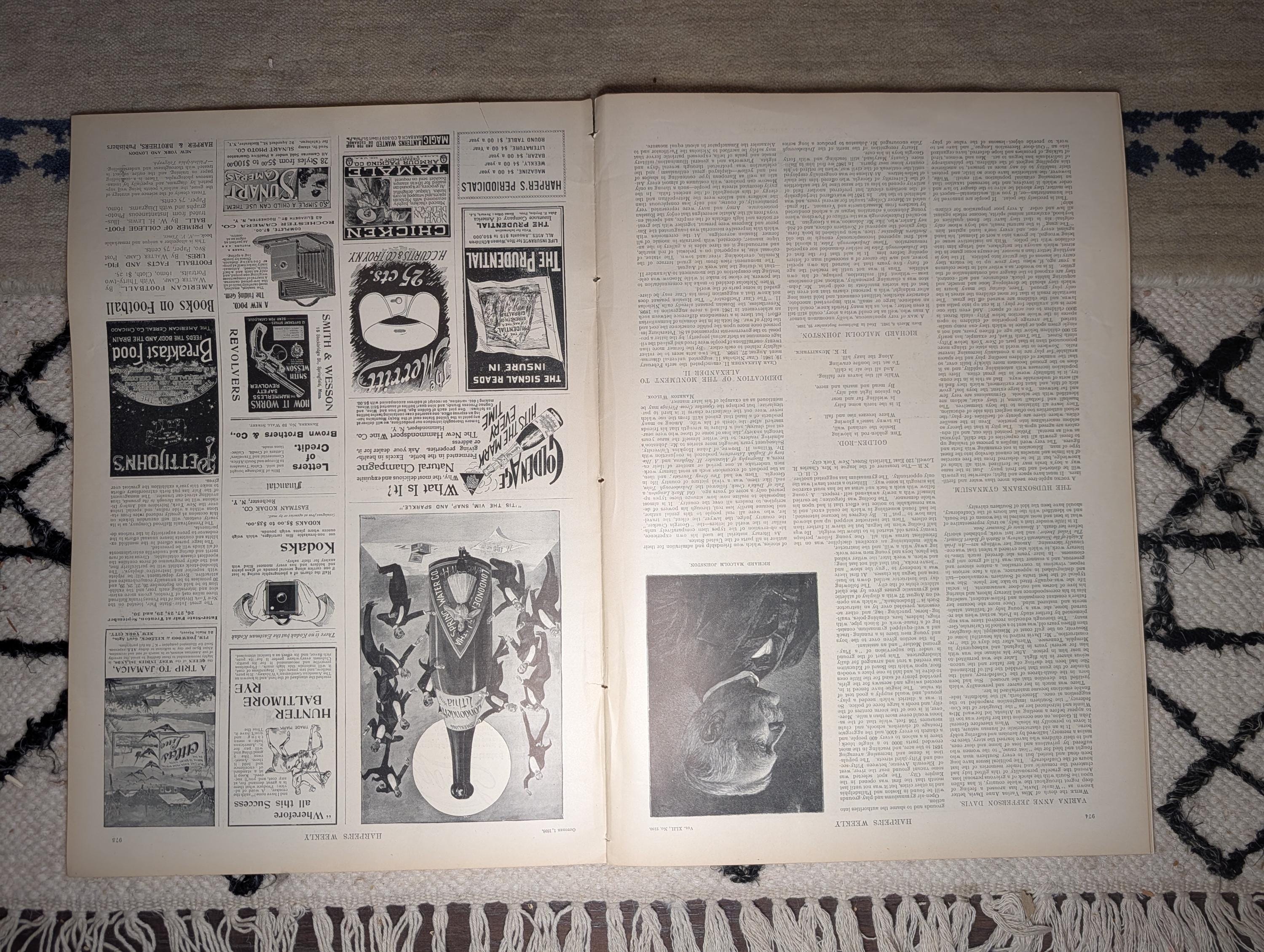 1898 Puerto Rico Peace & Flag of Truce, Klondike Winter, Wilhelmina — Oct 1