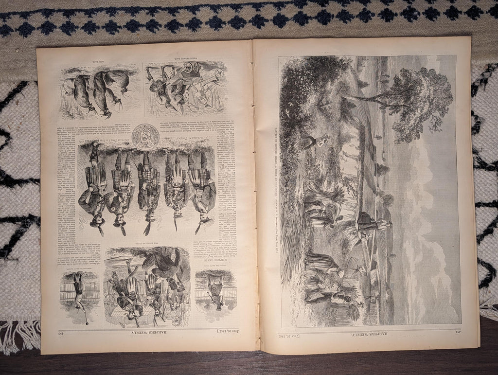 1867 Admiral Farragut's Flagship, Maximilian of Mexico, Scottish Games — Jul 20