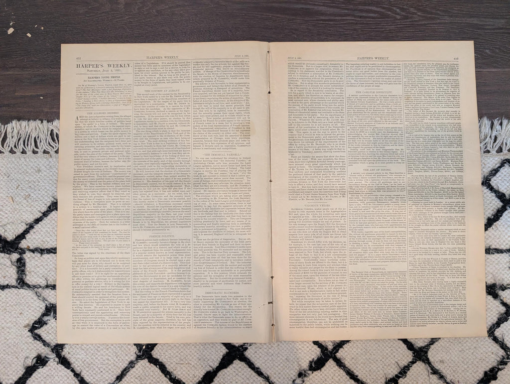 1881 Nast, Pittsburgh Flood, Quebec Fire, Electric Railway, Roman Villa Malta — Jul 2