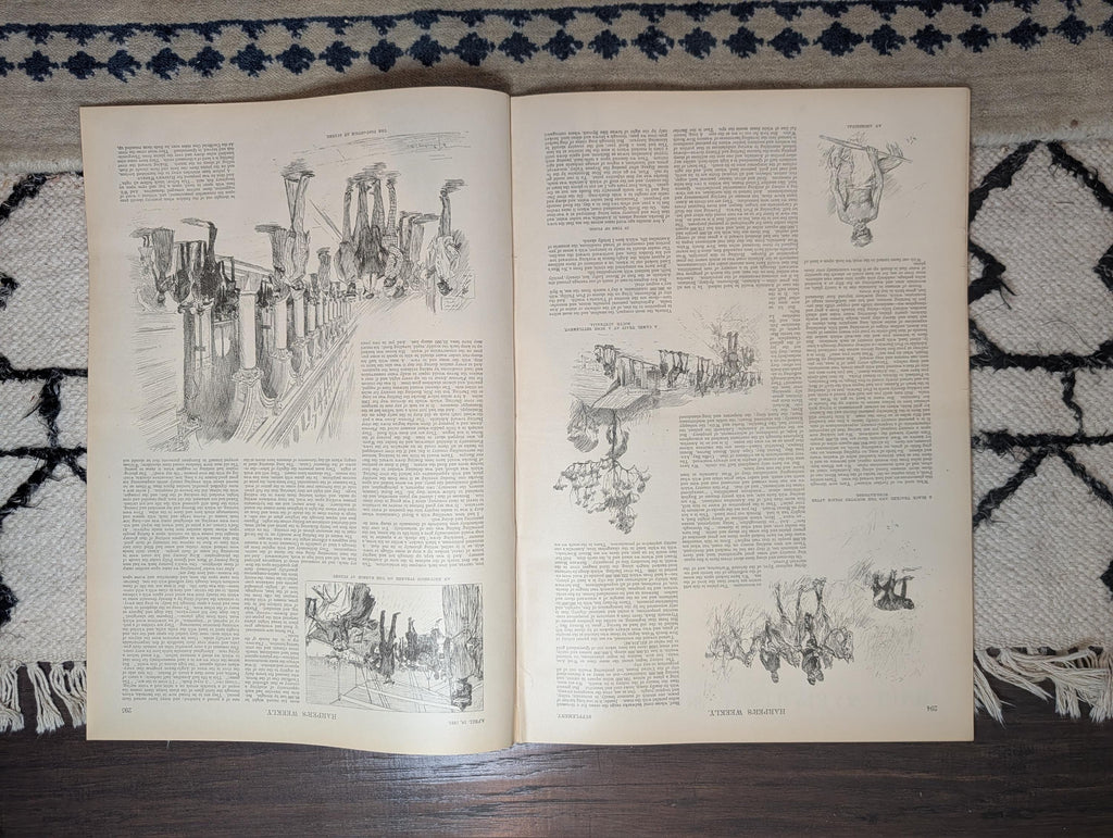 1891 P.T. Barnum Obituary, Columbian Exposition Bird's-Eye View — Apr 18