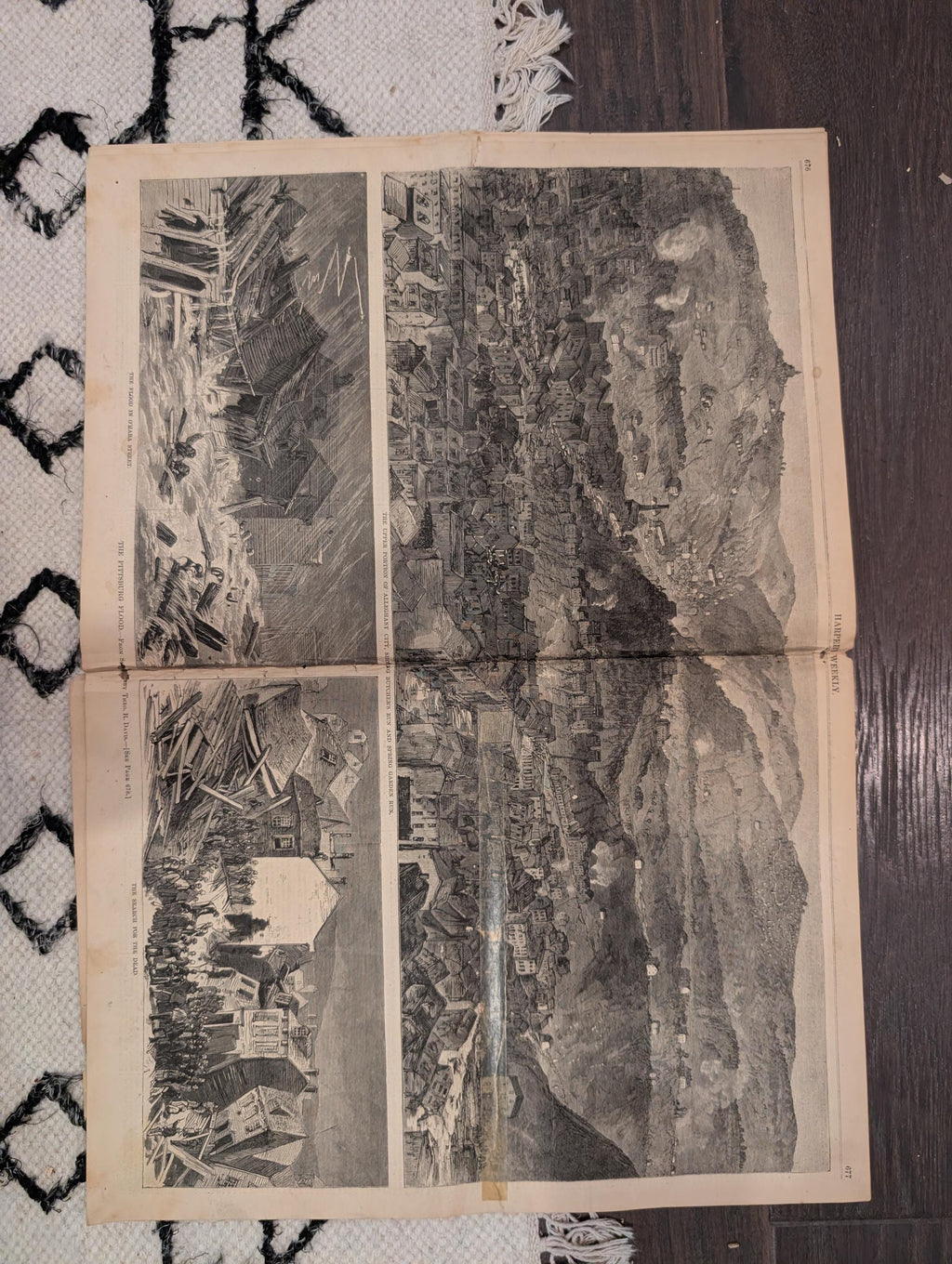 1874 Winslow Homer Long Branch · Black Watch Ashanti — Harper's Weekly Aug 15