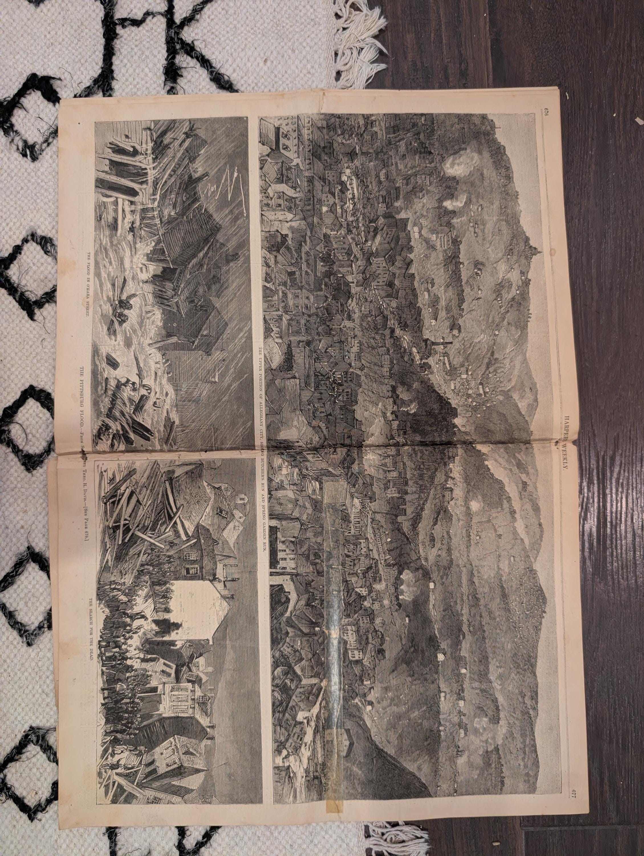 1874 Winslow Homer Long Branch · Black Watch Ashanti — Harper's Weekly Aug 15