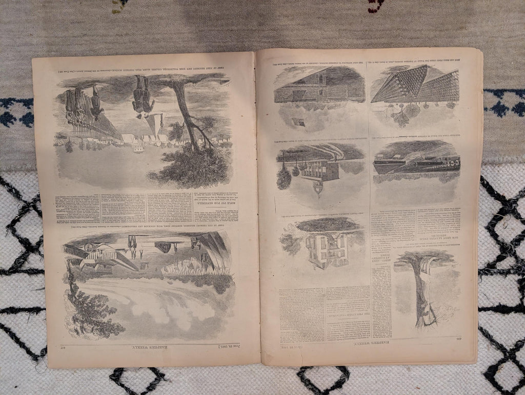 1861 Winslow Homer Havelocks Harper's Weekly June 29 Big Bethel Zouaves