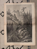 1877 Sierra Nevada Flume Centerfold, New York Bay, Danube — Jun 2