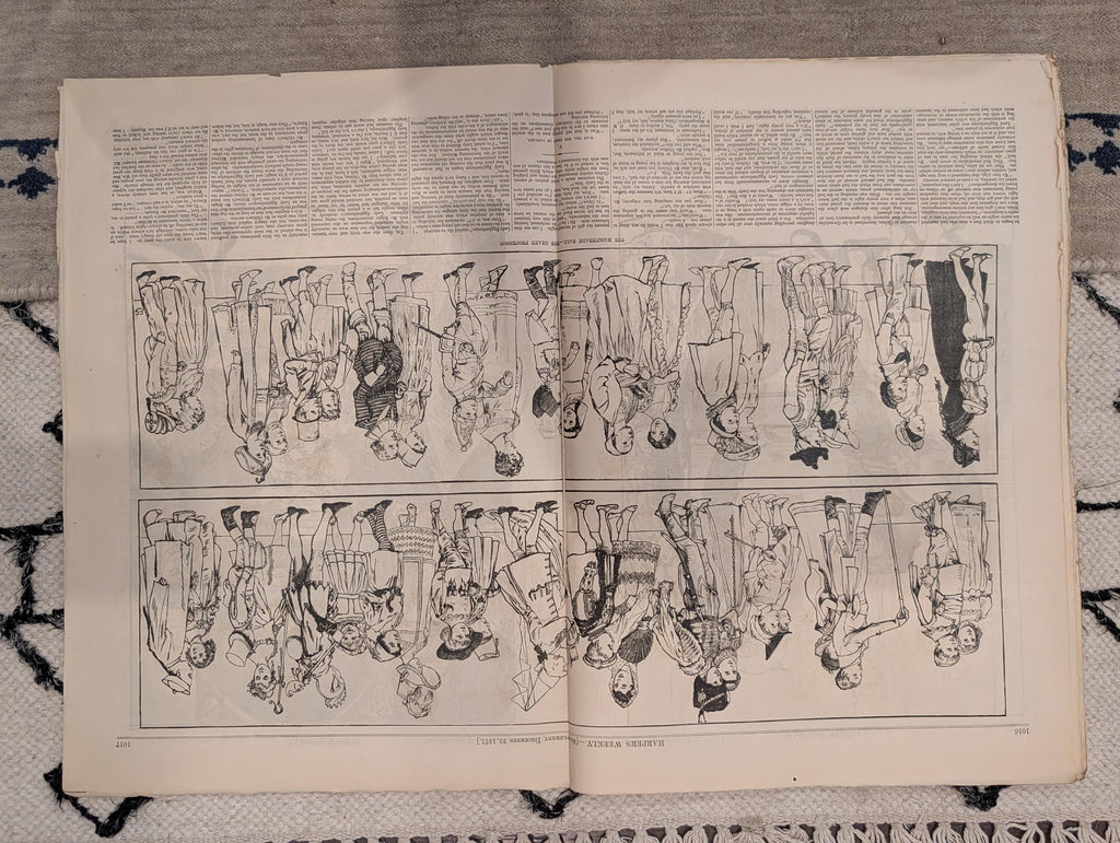 1877 Osman Pasha Plevna, Masquerade Ball, Nast, Victor Hugo — Dec 22