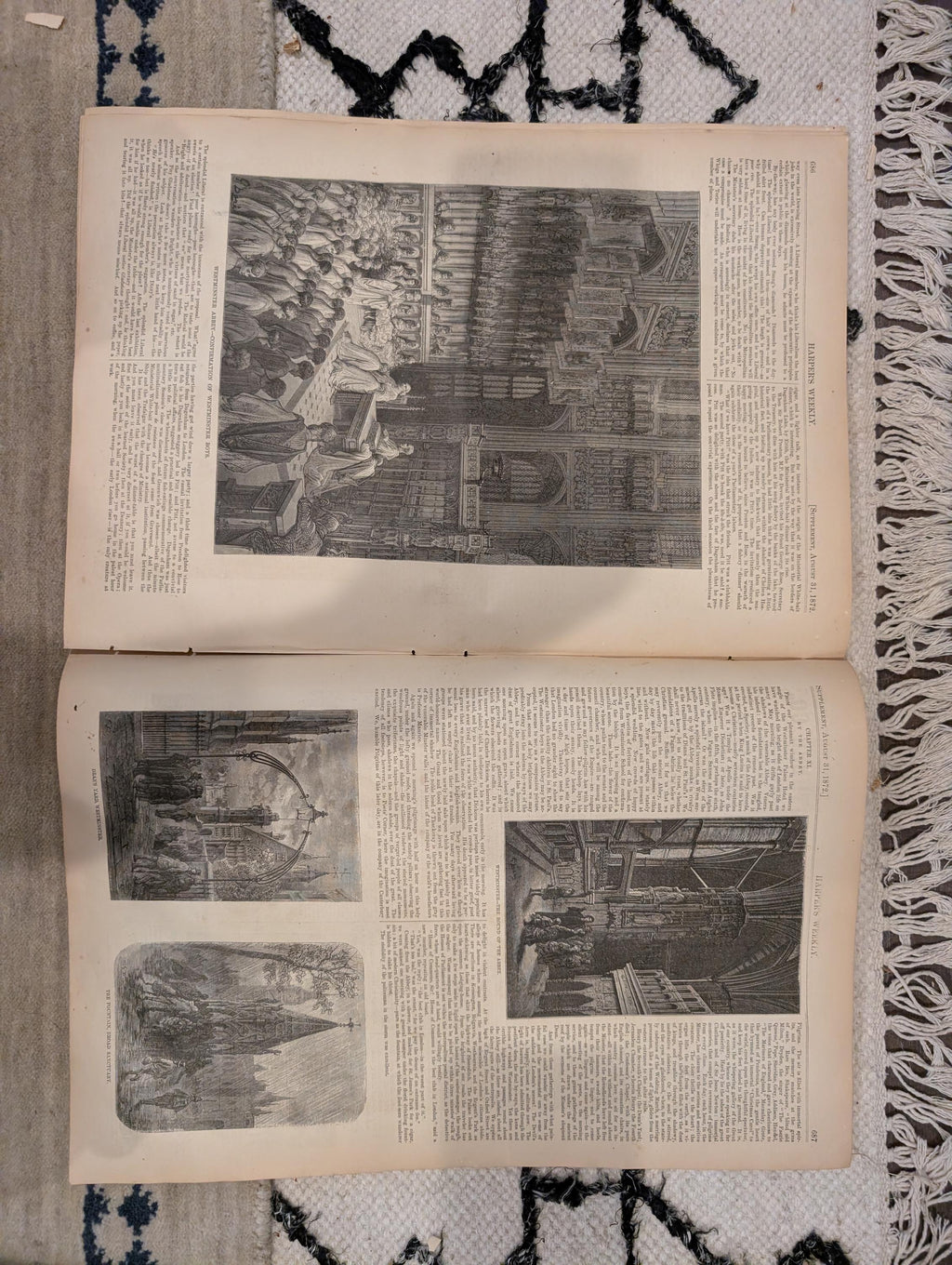 1872 Stanley Livingstone Harper's Weekly August 31 Nast