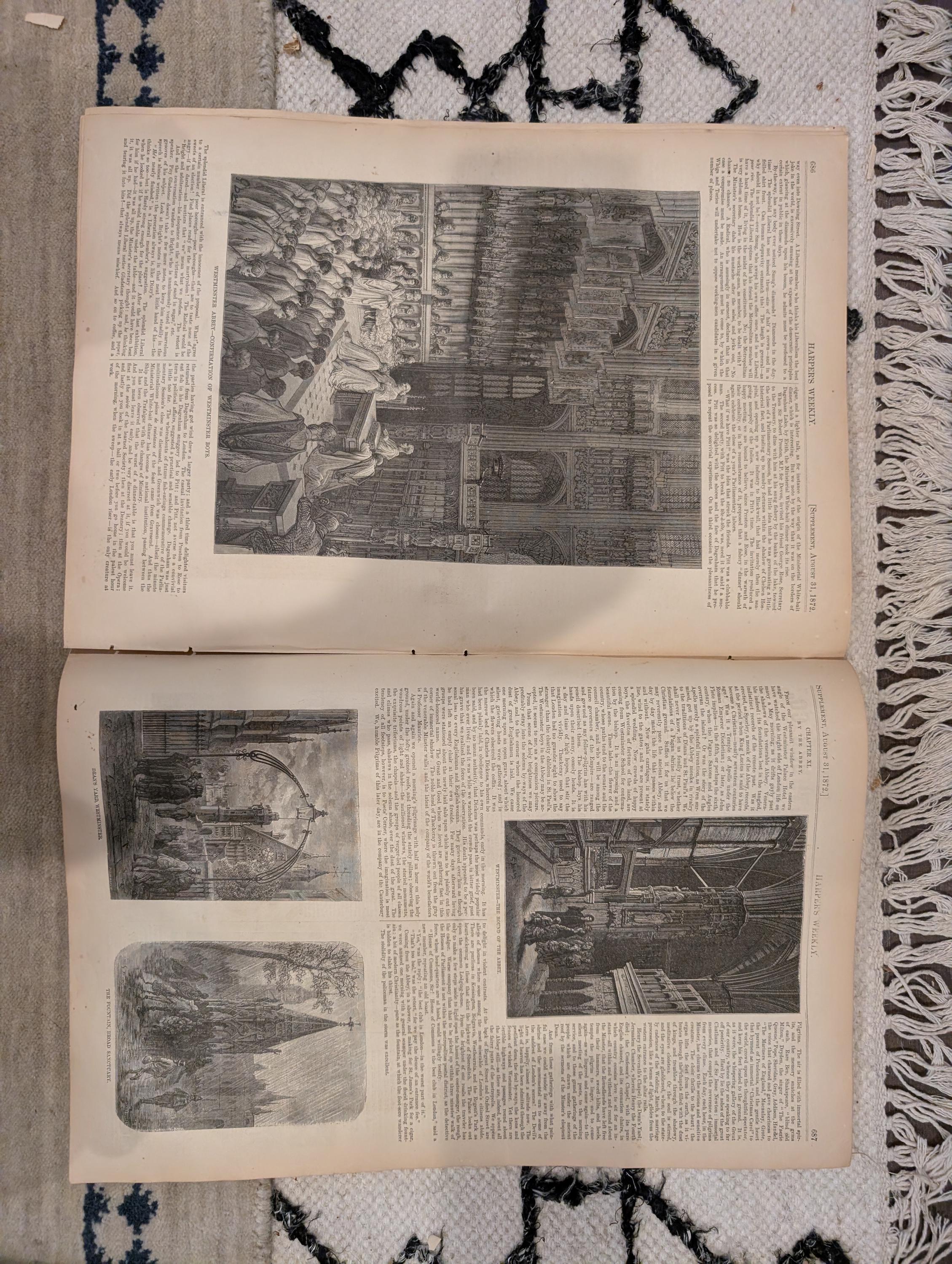 1872 Stanley Livingstone Harper's Weekly August 31 Nast