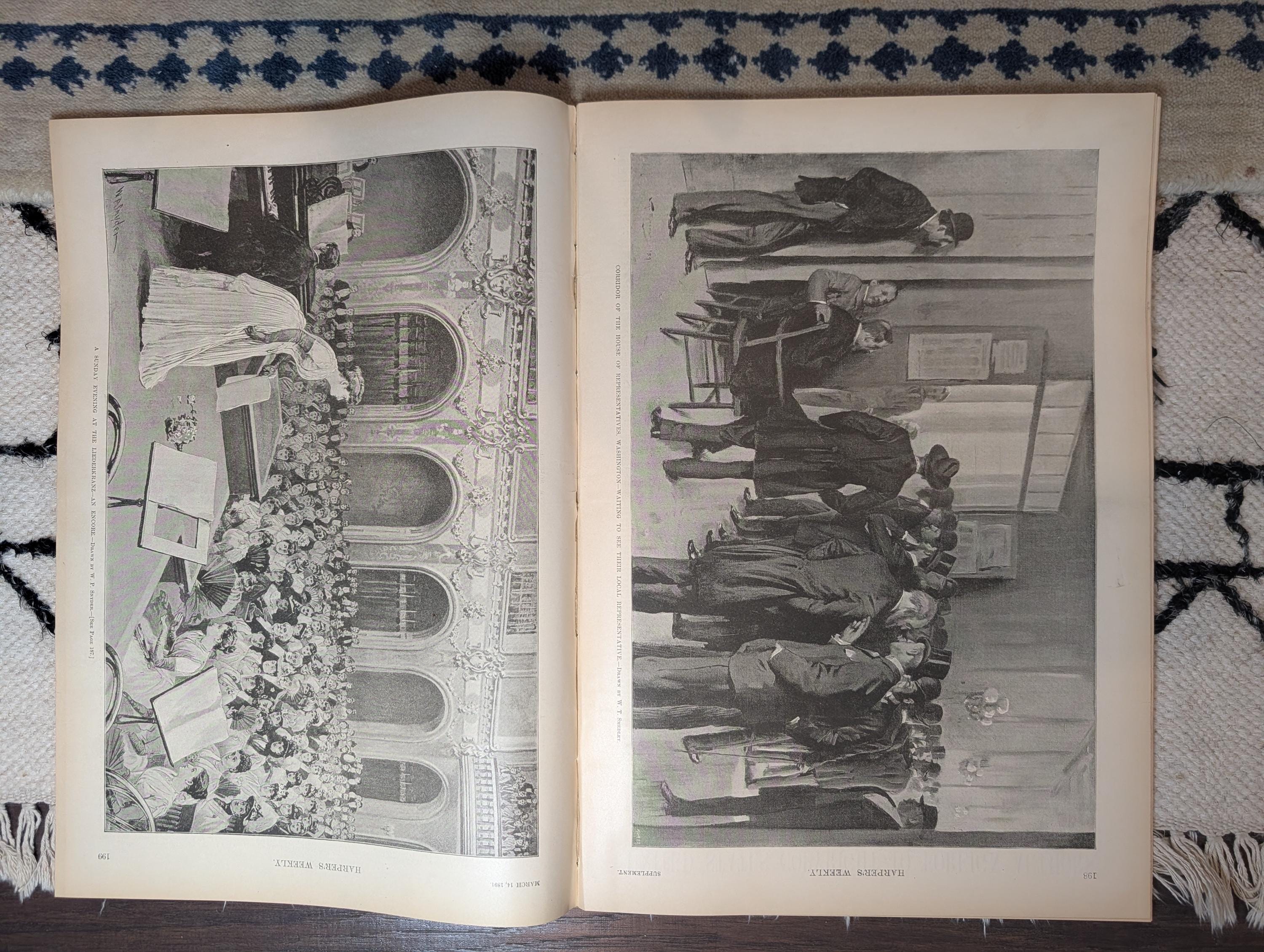 1891 Hotel Waldorf, George Hearst, Bethlehem Iron Works, Grand Rapids — Mar 14