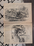 1874 Blacks Voting Cartoon, Eagles Duel Centerfold, Africa Gold — Oct 31
